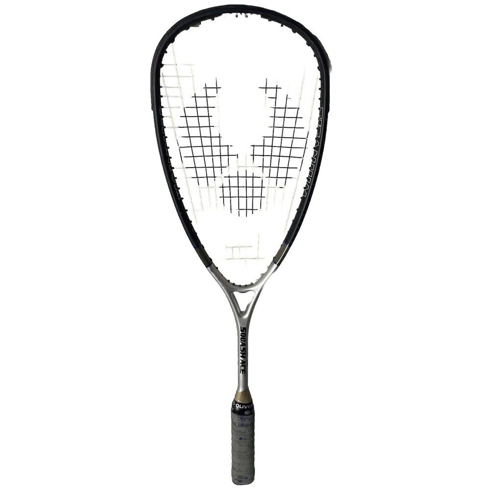 Vtg Dunlop Squash Ace Racket Black/Silver Titanium Lightweight SA 8500 FAST SHIP